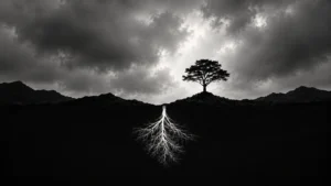 Árbol solitario