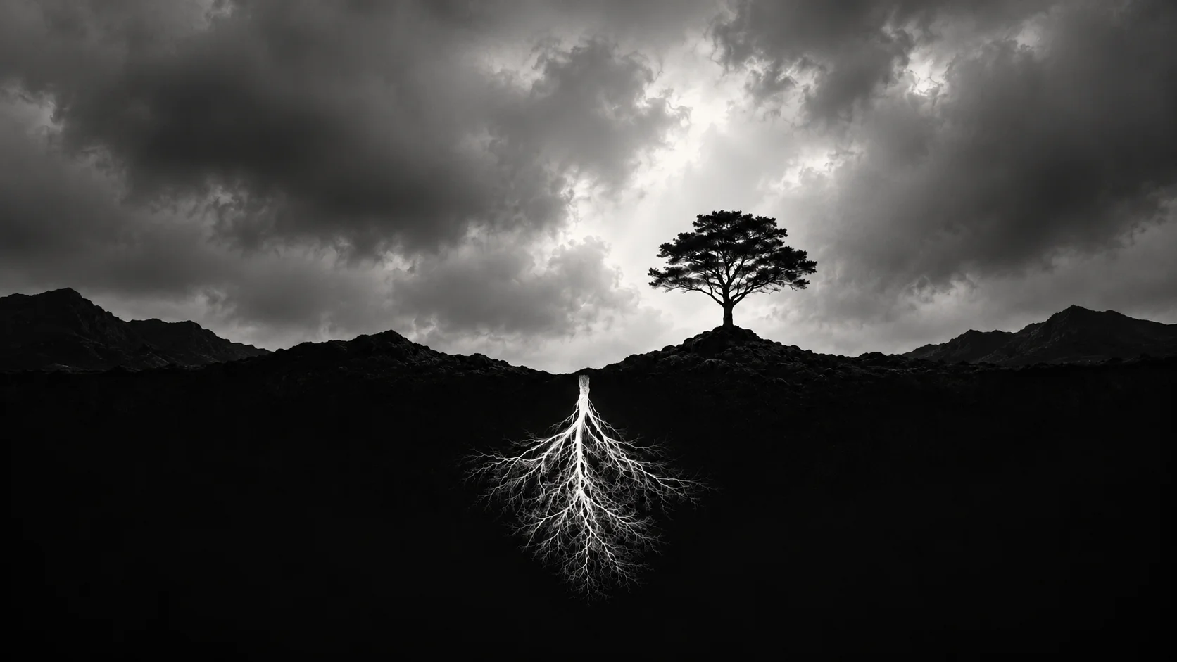 Árbol solitario