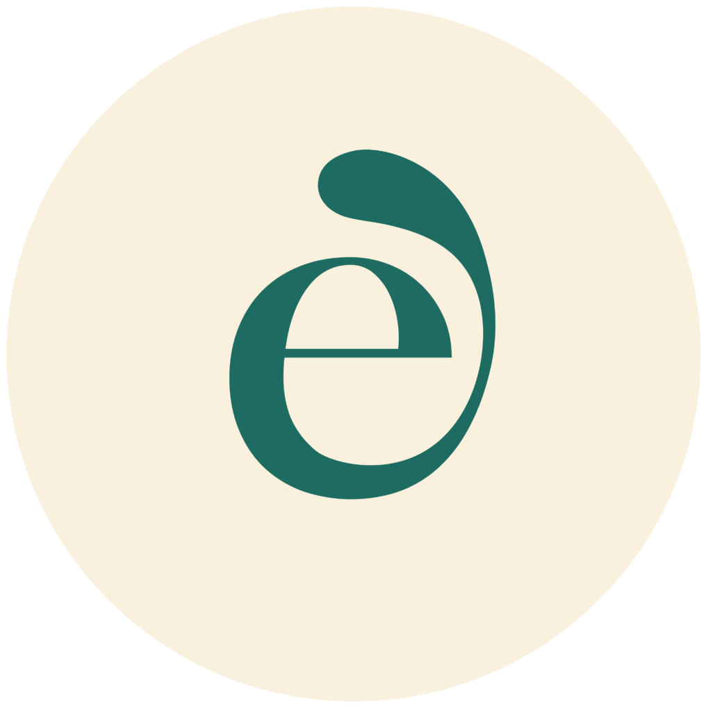logo eirene garcia letra E